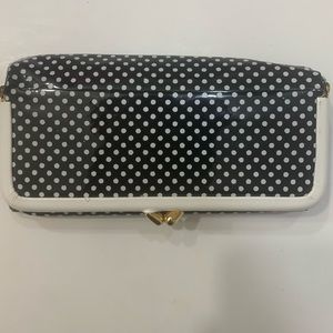 ST. Thomas Vintage Polka Dot Clutch